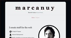 Desktop Screenshot of marcanuy.com