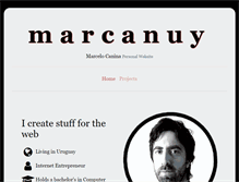 Tablet Screenshot of marcanuy.com